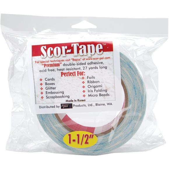 Scor-Pal - Scor-Tape 1 1/2&quot; x 27 yds-ScrapbookPal