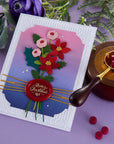 Spellbinders - Sealed for Christmas Collection - Wax Seal Stamp - Merry Christmas Oval