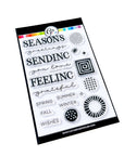 Catherine Pooler Designs - Clear Stamps - Seasons of Love Sentiments