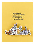 Simple Stories - Say Cheese Classic Pooh Birthday Collection - Clear Stamps - Woo Hoo!-ScrapbookPal
