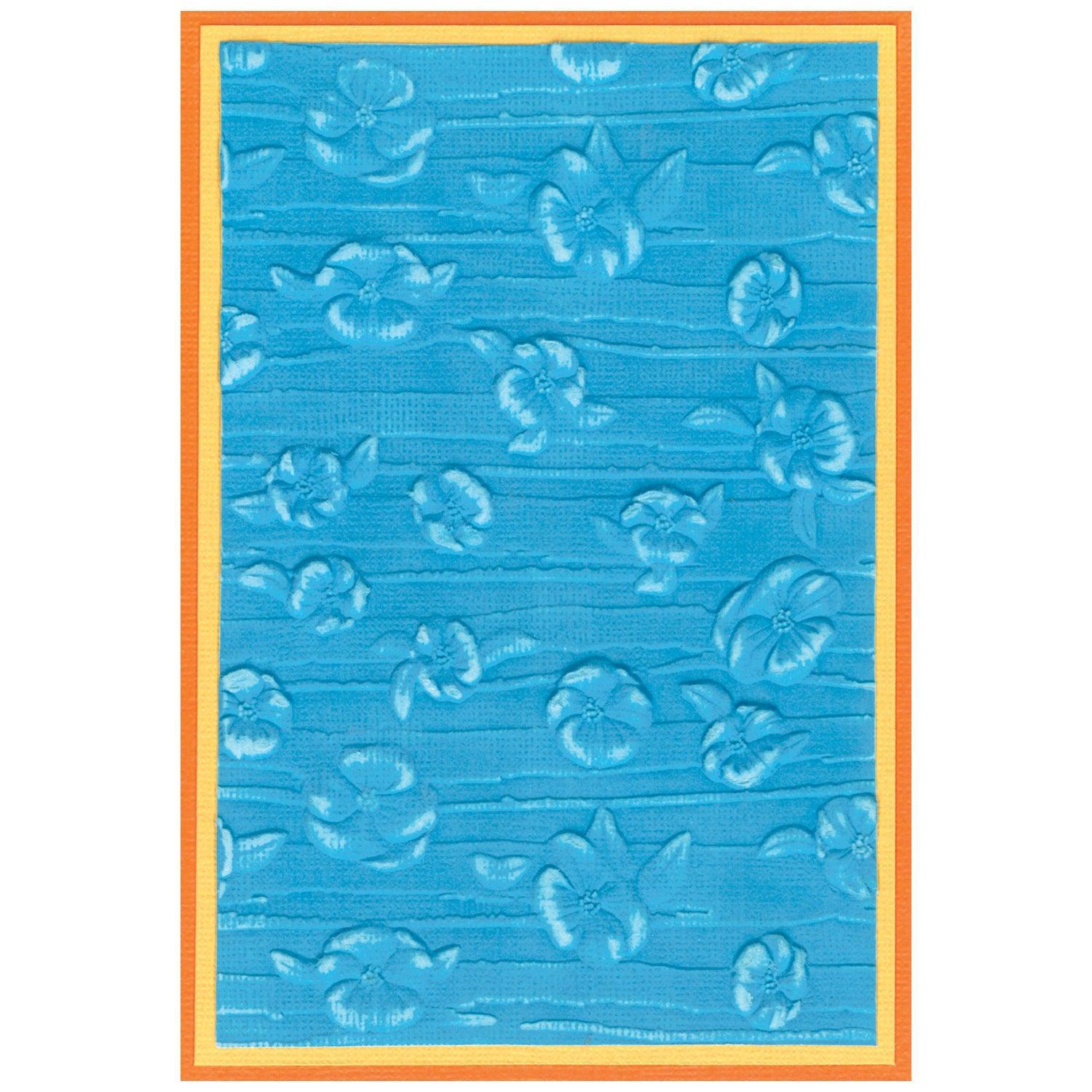 Sizzix - 3-D Textured Impressions Embossing Folder - Serene Sophisticate-ScrapbookPal