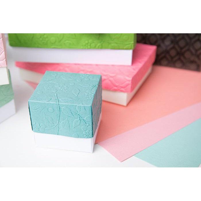 Sizzix 665357 Cartella Per Goffratura 3D 'Motivo A Foglie' - 15,88 X 10,80 Cm, Per Big Shot