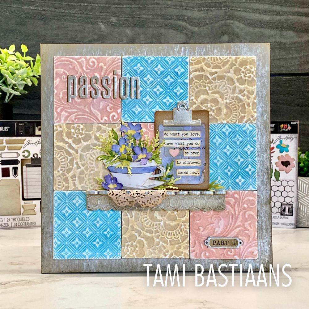 Sizzix - 3-D Textured Impressions Embossing Folder - Vault Lace-ScrapbookPal