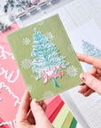 Sizzix - 49 and Market - Clear Stamps & Framelits Dies - Pine Holidays-ScrapbookPal