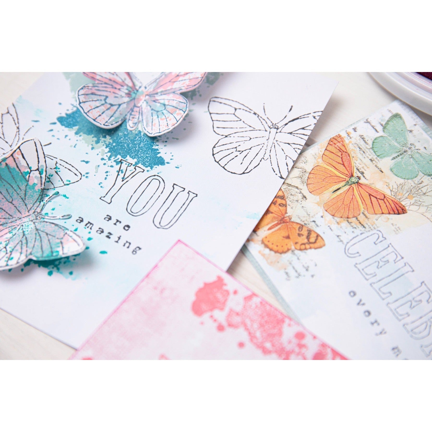 Sizzix - 49 and Market - Clear Stamps - Hello You Sentiments