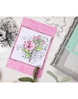 Sizzix - 49 and Market - Framelits Dies w/Stamps - Floral Mix Cluster -ScrapbookPal