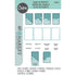 Sizzix - 49 and Market - Framelits Dies w/Stamps - Painted Palettes-ScrapbookPal