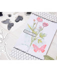 Sizzix - 49 and Market - Framelits Dies w/Stamps - Painted Pencil Botanical 