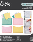Sizzix - 49 and Market - Thinlits Dies - Snap and Swap Pockets-ScrapbookPal