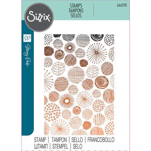 Sizzix - Clear Stamps - Cosmopolitan, Ecliptic-ScrapbookPal