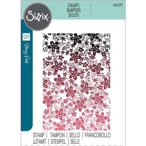 Sizzix - Clear Stamps - Cosmopolitan, Petals-ScrapbookPal