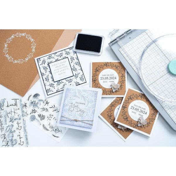 Sizzix - Clear Stamps - Daily Sentiments #2-ScrapbookPal