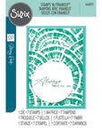 Sizzix - Clear Stamps & Framelits Dies - Creative Coordinations, Radiance-ScrapbookPal