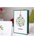 Sizzix - Clear Stamps - Layered Leafy Ornament-ScrapbookPal