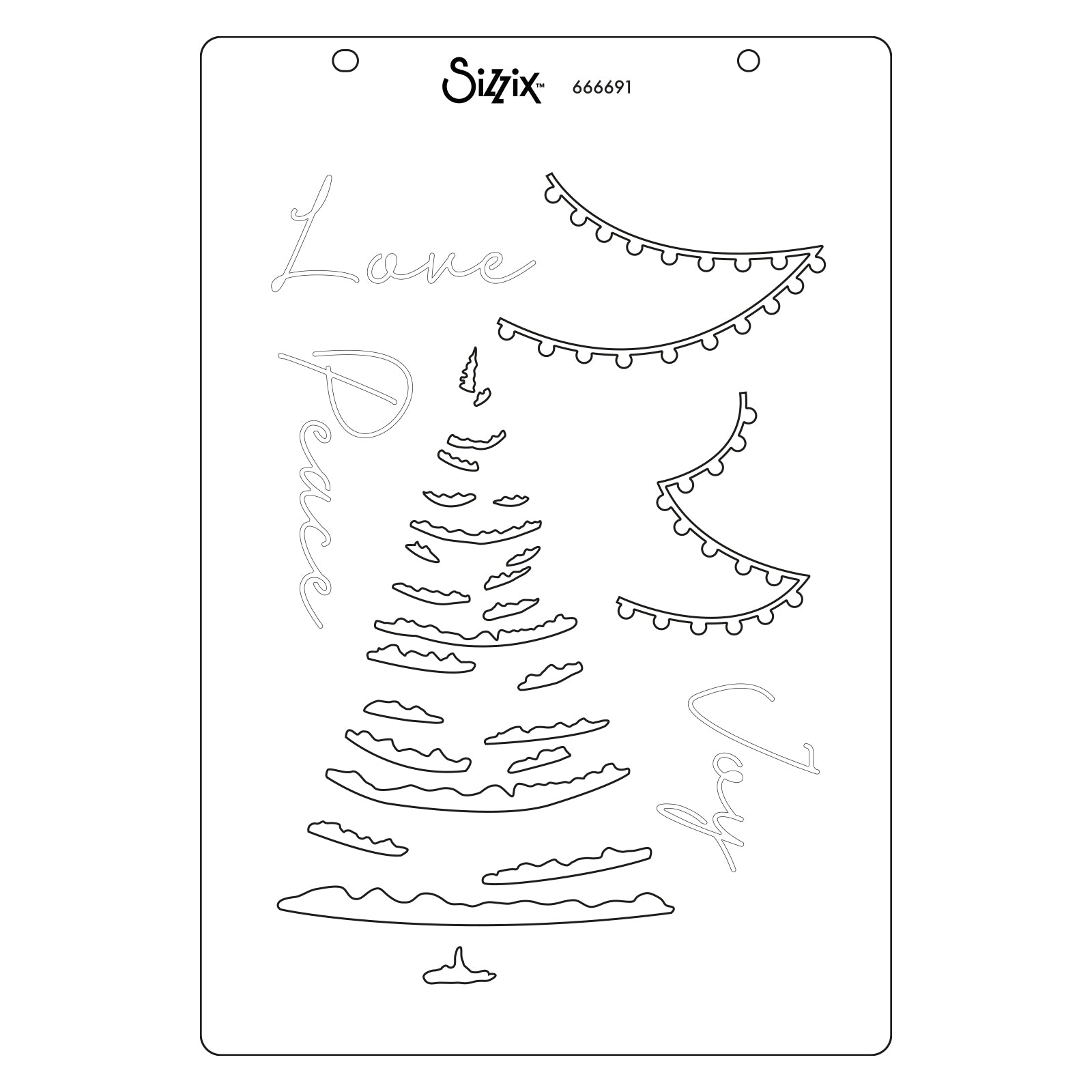 Sizzix - Clear Stamps & Stencils - Cosmopolitan Christmas, Merry and L – ScrapbookPal sizzix-clear-stamps-stencils-cosmopolitan-christmas-merry-and-l-scrapbookpal
