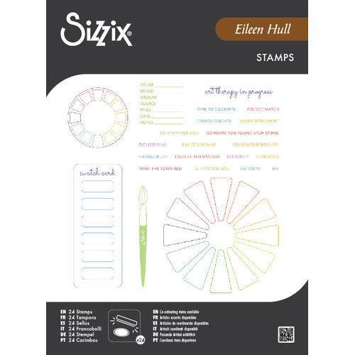 Sizzix - Clear Stamps - Swatch Cards-ScrapbookPal