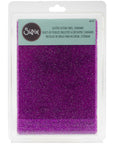 Sizzix - Cutting Pads - Standard, Purple w/Silver Glitter-ScrapbookPal