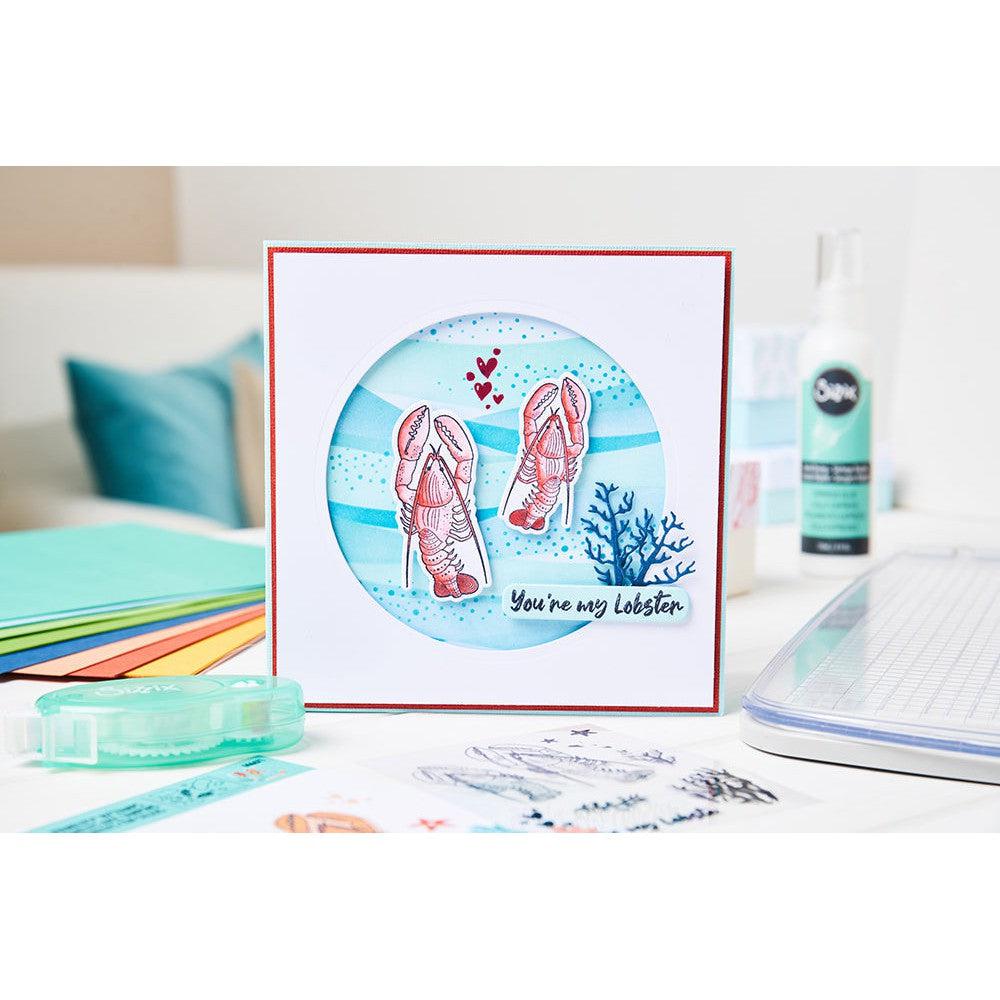 Sizzix - Framelits Dies w/Stamps - You’re my Lobster-ScrapbookPal