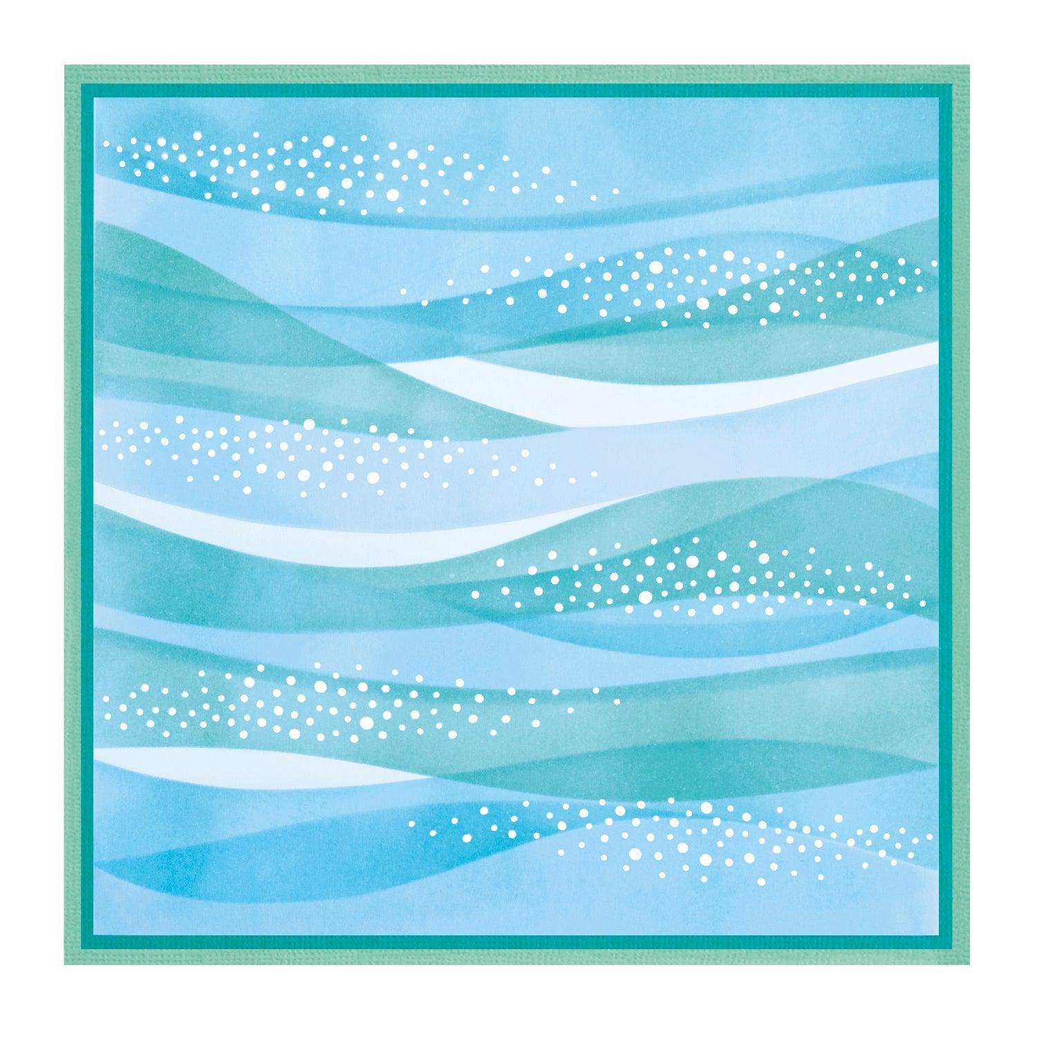 Sizzix - Layered Stencils - Sea Scape-ScrapbookPal