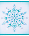 Sizzix - Layered Stencils - Snowflake-ScrapbookPal