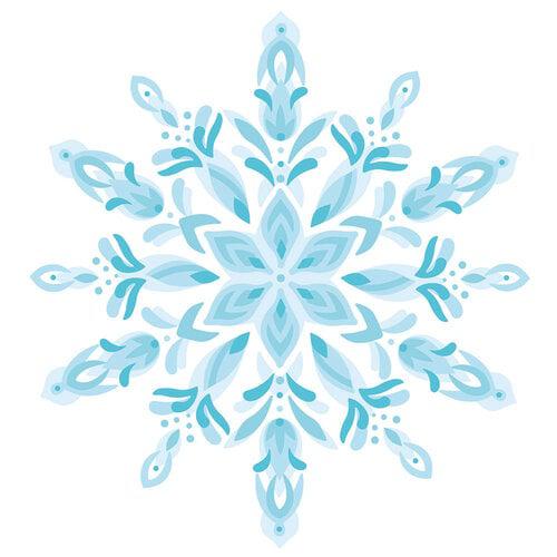 Sizzix - Layered Stencils - Snowflake-ScrapbookPal