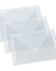 Sizzix - Plastic Envelopes - 5" x 6 7/8", 3 pk-ScrapbookPal