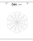 Sizzix - Stencils - Color Wheel-ScrapbookPal