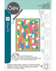 Sizzix - Stencils - Cosmopolitan, Around the Block-ScrapbookPal