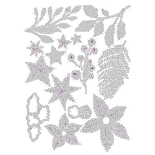 Sizzix - Thinlits Dies - Festive Foliage-ScrapbookPal
