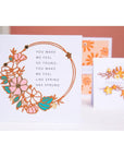 Sizzix - Thinlits Dies - Floral Round-ScrapbookPal