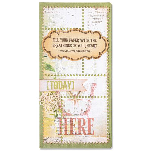 Sizzix - Thinlits Dies - Mini Slimline &amp; Tickets-ScrapbookPal