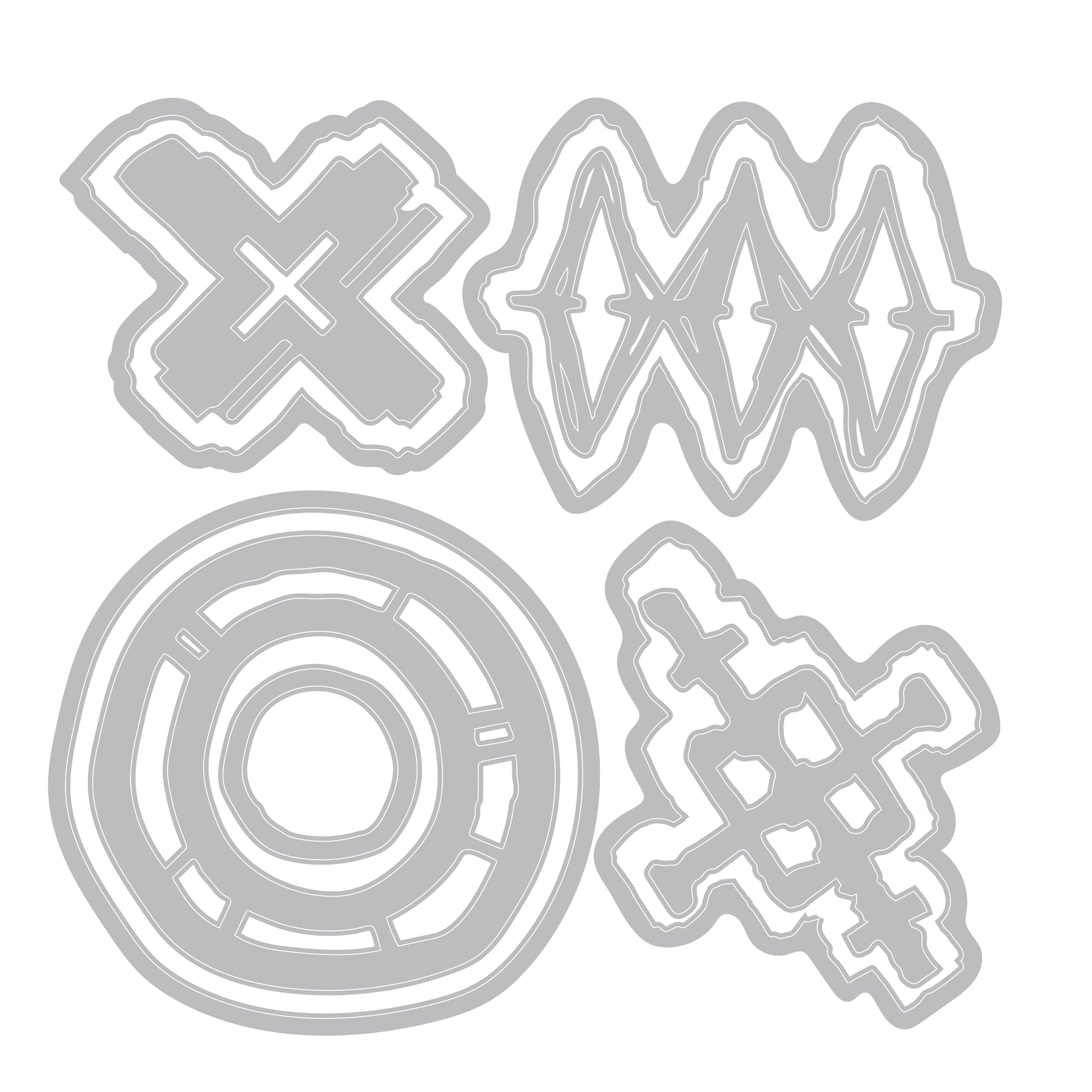 Sizzix - Thinlits Dies - Roundabouts-ScrapbookPal