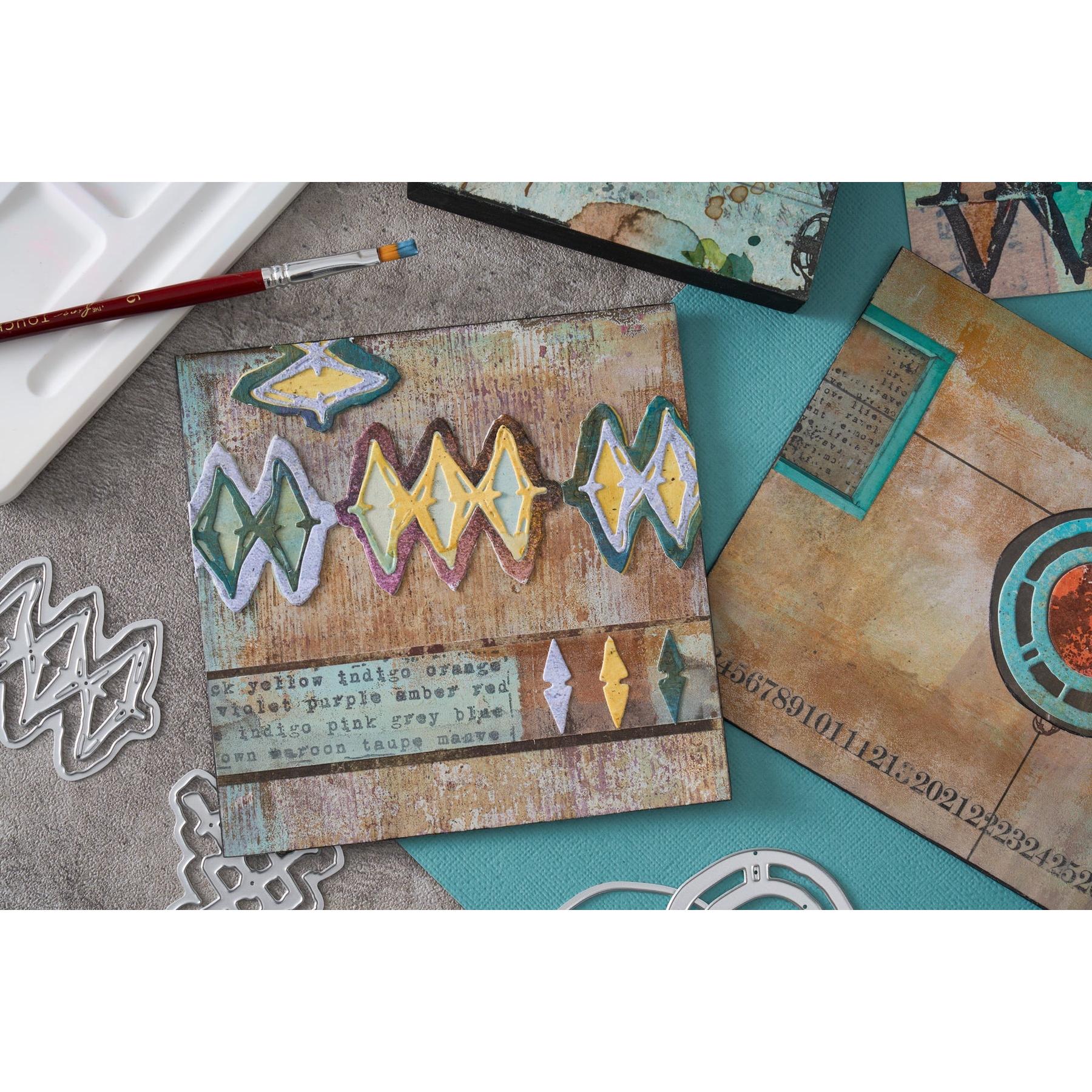 Sizzix - Thinlits Dies - Roundabouts-ScrapbookPal
