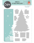 Sizzix - Thinlits Dies w/Textured Impressions Embossing Folder - Sparkle Tree-ScrapbookPal