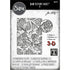Sizzix - Tim Holtz - 3-D Texture Fades Embossing Folder - Acorns-ScrapbookPal