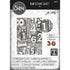Sizzix - Tim Holtz - 3-D Texture Fades Embossing Folder - Numbered-ScrapbookPal