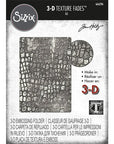 Sizzix - Tim Holtz - 3-D Texture Fades Embossing Folder - Reptile-ScrapbookPal