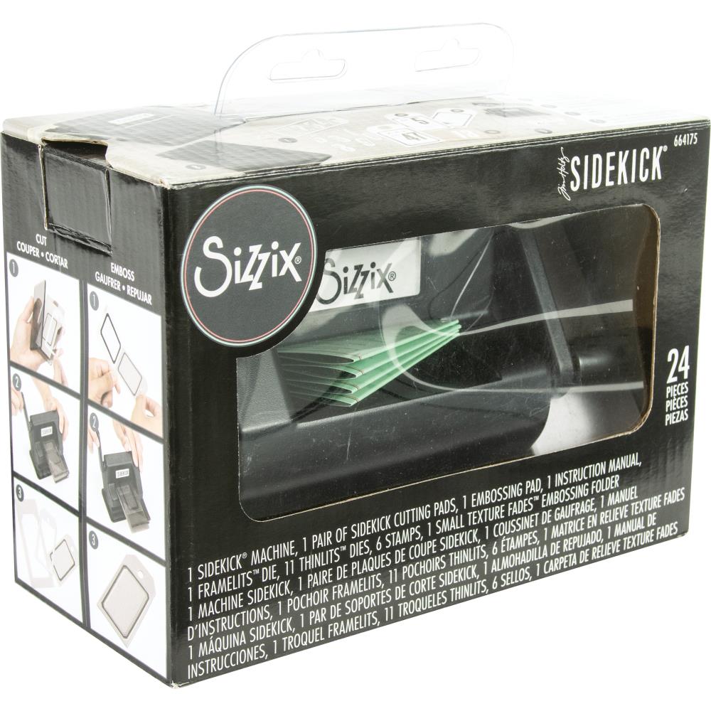 Sizzix Sidekick Starter Kit Light Blue 663844 - 22 Piece cheapest Starter Kit NIP