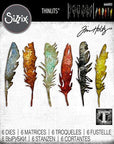Sizzix - Tim Holtz - Thinlits Dies - Feathery-ScrapbookPal