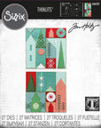 Sizzix - Tim Holtz - Thinlits Dies - Holiday Blocks-ScrapbookPal