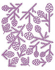 Sizzix - Tim Holtz - Thinlits Dies - Pine Patterns-ScrapbookPal