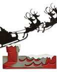 Sizzix - Tim Holtz - Thinlits Dies - Reindeer Sleigh-ScrapbookPal