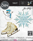 Sizzix - Tim Holtz - Thinlits Dies - Vault Winter Wishes-ScrapbookPal