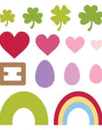 Spellbinders - 3D Felt Décor Spring Collection - Dies - Spring Embellishments-ScrapbookPal