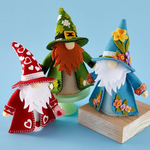 Spellbinders - 3D Felt Décor Spring Collection - Dies - Spring Embellishments-ScrapbookPal