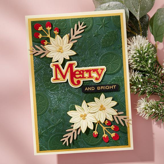 Spellbinders - All About Christmas Collection - Dies - Christmas Foliage-ScrapbookPal