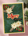 Spellbinders - All About Christmas Collection - Dies - Christmas Foliage-ScrapbookPal