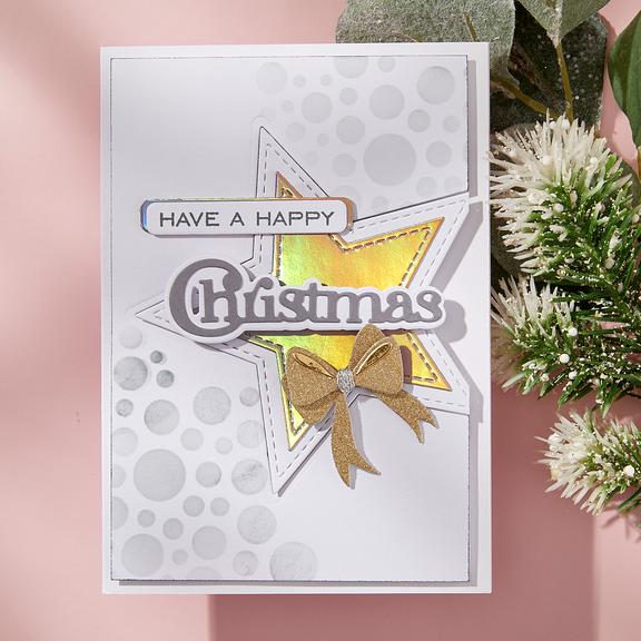 Spellbinders - All About Christmas Collection - Dies - Essential Stars-ScrapbookPal