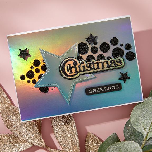 Spellbinders - All About Christmas Collection - Dies - Essential Stars-ScrapbookPal
