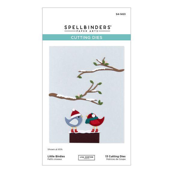 Spellbinders - All About Christmas Collection - Dies - Little Birdies-ScrapbookPal
